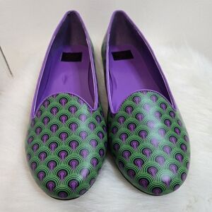 NIB Strange Cvlt Room 237 The Shining Patterned Loafers - SOLD OUT RARE Vegan